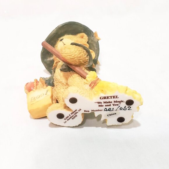 Cherished Teddies Gretel Witch 1993 Enesco P Hillman 912778 We Make Magic 3" - Picture 6 of 6
